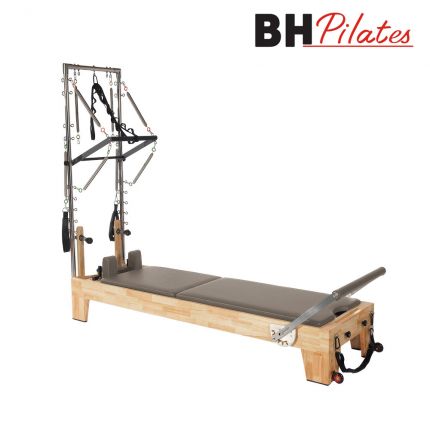 【BH】RP-006A 經典橡木半高架床｜核心床+塔架二合一，全方位皮拉提斯訓練