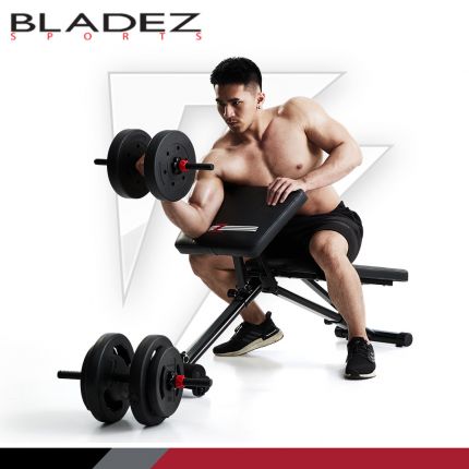 BW13 Z3卡Pin可變式二頭彎舉握推訓練椅重訓床┃BLADEZ健身器材